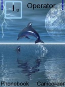 Скриншот темы Dolphin Lightning для телефона Nokia