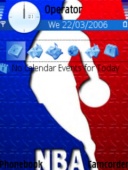 Скриншот темы Nba для телефона Nokia