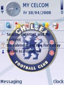 Скриншот темы Chelsea для телефона Nokia