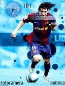 Скриншот темы Messi-by-ombra для телефона Nokia