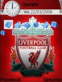 Скриншот темы Liverpool Fc для телефона Nokia