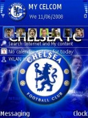 Скриншот темы Chelsea для телефона Nokia