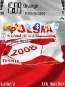 Скриншот темы Euro 2008 Poland для телефона Nokia