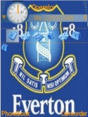 Скриншот темы Everton Fc для телефона Nokia