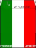 Скриншот темы Italy 2008 для телефона Nokia