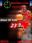 Скриншот темы Michael Jordan для телефона Nokia