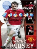 Скриншот темы Wayne Rooney N95 для телефона Nokia