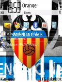 Скриншот темы Valencia для телефона Nokia