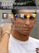Скриншот темы Ronaldo для телефона Nokia
