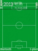 Скриншот темы Soccer Field для телефона Nokia