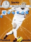Скриншот темы Zidane для телефона Nokia