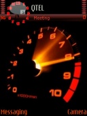 Скриншот темы Animated Meter для телефона Nokia