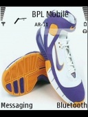 Скриншот темы Nike Hurache 2k5 для телефона Nokia