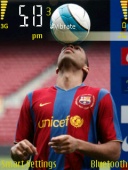 Скриншот темы Henry Barcelona для телефона Nokia