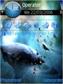 Скриншот темы Broken Earth By Vuli для телефона Nokia