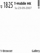 Скриншот темы White 02 для телефона Nokia