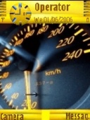 Скриншот темы Speed By Avimam для телефона Nokia