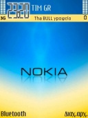 Скриншот темы Nokia Bl-yel Thabull для телефона Nokia