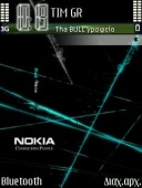 Скриншот темы Nokiadark By Thabull для телефона Nokia