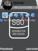 Скриншот темы S60 Os для телефона Nokia
