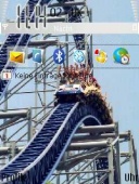 Скриншот темы Rollercoaster для телефона Nokia
