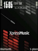 Скриншот темы Xpressmusic-thabull для телефона Nokia