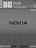 Скриншот темы N Grey2 By Thabull для телефона Nokia
