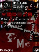 Скриншот темы Time для телефона Nokia