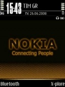 Скриншот темы N Dark An By Thabull для телефона Nokia