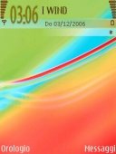 Скриншот темы Abstract Color для телефона Nokia