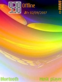 Скриншот темы Colours 2 для телефона Nokia