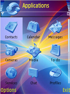 Скриншот темы для Nokia