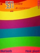 Скриншот темы Colours для телефона Nokia