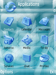 Скриншот темы для Nokia