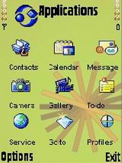 Скриншот темы для Nokia