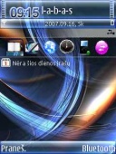 Скриншот темы Abstract 1 для телефона Nokia