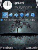 Скриншот темы Flyin Tree для телефона Nokia