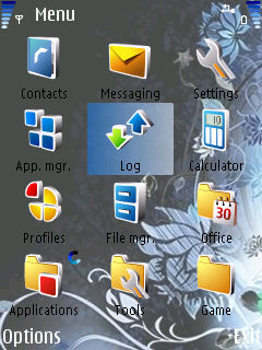 Скриншот темы для Nokia