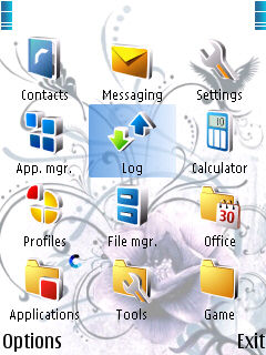 Скриншот темы для Nokia