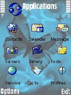 Скриншот темы для Nokia