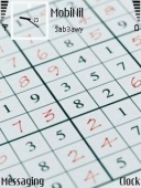 Скриншот темы Sudoku для телефона Nokia