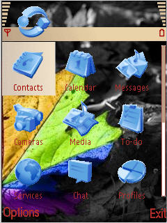 Скриншот темы для Nokia