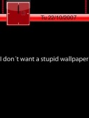 Скриншот темы Stupid Wallpaper для телефона Nokia