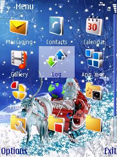 Скриншот темы для Nokia