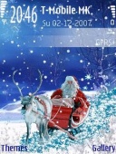 Скриншот темы Magic Xmas 01 для телефона Nokia