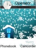 Скриншот темы Winter House для телефона Nokia