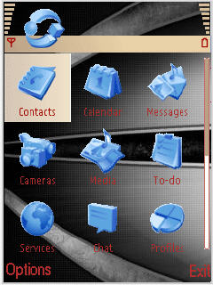 Скриншот темы для Nokia
