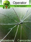 Скриншот темы Cracked Glass для телефона Nokia