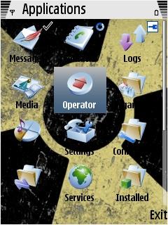 Скриншот темы для Nokia