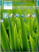 Скриншот темы Grass 2 для телефона Nokia